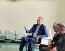 Ministro Mauro Vieira se reune com chanceler do Irã na sede da ONU