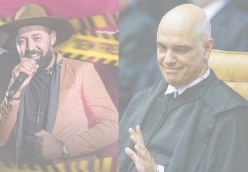 Banda faz música sobre Alexandre de Moraes, mente que cantor foi preso e não aparece em show