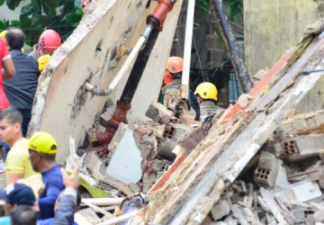 Sobe para 11 o número de mortos em desabamento de prédio no Grande Recife