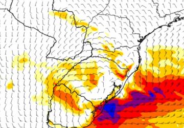 Ciclone: Inmet eleva nível de alerta no Sul do Brasil 