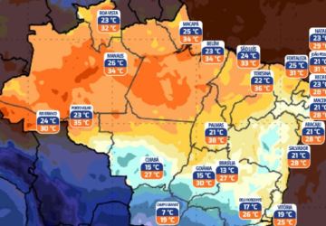 Fim de semana gelado com possibilidade de neve devido à massa de ar polar pós-ciclone