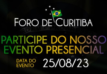 Foro de Curitiba anuncia venda de ingressos para lançamento no dia 25 de agosto