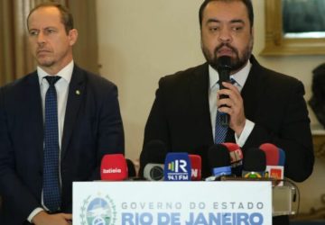 Governador do Rio de Janeiro anuncia parceria com Ministério da Justiça para combater lavagem de dinheiro de máfias no Estado