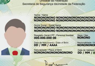 Prazo para emissão da nova Carteira de Identidade Nacional é prorrogado para 2024