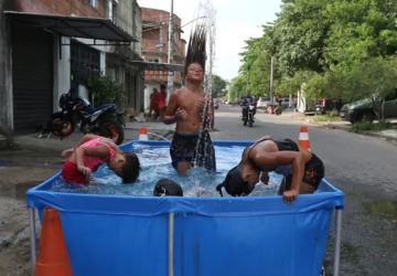 Rio tem calor recorde e sensação térmica beira os 60°C nesta sexta