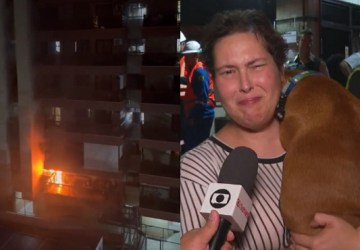 Cachorro salva família de incêndio em apartamento no Rio de Janeiro