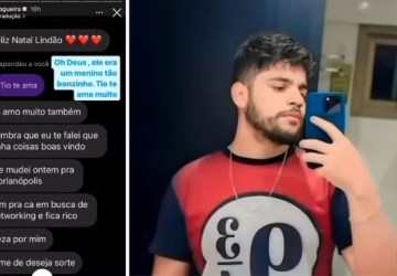 Reza por mim: tio de jovem encontrado morto em Balneário Camboriú mostra mensagens com vítima