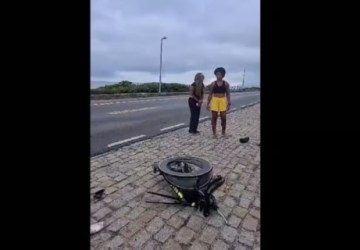 Triatleta é atropelado na Barra da Tijuca, e motorista foge sem prestar socorro