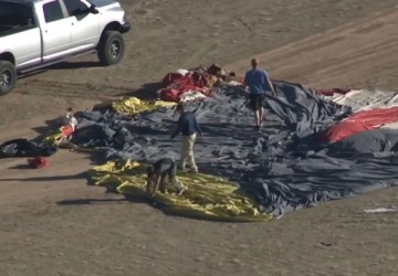 Queda de balão de ar quente no deserto do Arizona deixa 4 mortos e 1 gravemente ferido