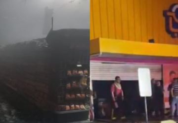 Incêndio atinge supermercado na Zona Sul de João Pessoa