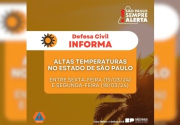 Onda de calor sufocante: SP terá temperaturas máximas perto de 40ºC