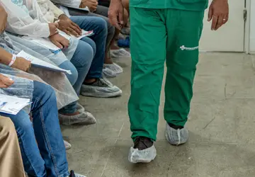 Vereador de Bananeiras, Yrajá da Saúde visita o mutirão de cirurgias do hospital Clóvis Bezerra 