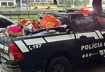 Polícia acha depósito com produtos furtados de casas e comércios no RS
