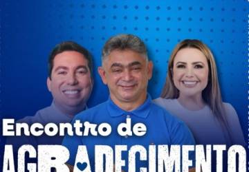 Dia 08/11 às 18:00 horas, encontro de agradecimento do vereador reeleito Nildo de Inácio, em Bayeux