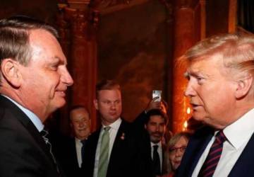 Ressurgimento de um guerreiro, diz Bolsonaro sobre Trump