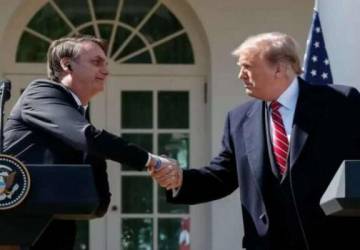 Bolsonaro ao WSJ: Apoio de Trump é fundamental para voltar à Presidência