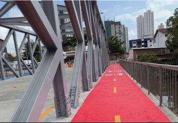 Bairro São José tem ponte inaugurada nesta segunda (16)