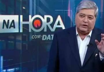 Irritado, Datena fala sobre afastamento do SBT: Fake News