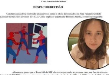 Juíza federal usa meme do Homem-Aranha e escreve vacilei em despachos oficiais