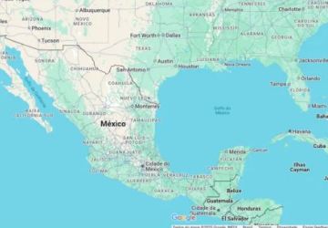 Google Maps mudará nome do Golfo do México para Golfo da América nos EUA