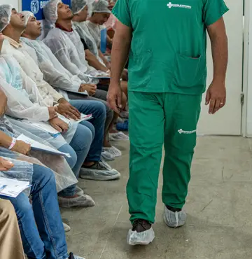 Vereador de Bananeiras, Yrajá da Saúde visita o mutirão de cirurgias do hospital Clóvis Bezerra 