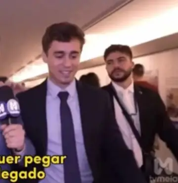 Nikolas Ferreira dá invertida em Guga Noblat e vídeo viraliza