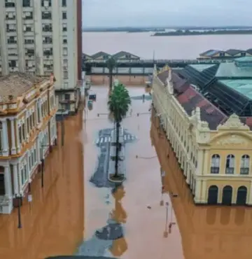 Aeroporto de Porto Alegre suspende atividades por tempo indeterminado após chuvas