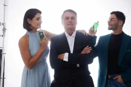 Agustin doa parte de receita do perfume Jair Bolsonaro ao RS