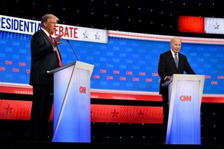 Debate: Trump se sobressai em noite vacilante de Joe Biden