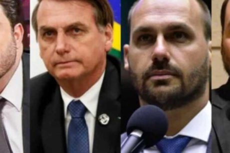 Gentili dispara xingamentos à família Bolsonaro